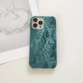 Gold Snake Pattern Phone Case